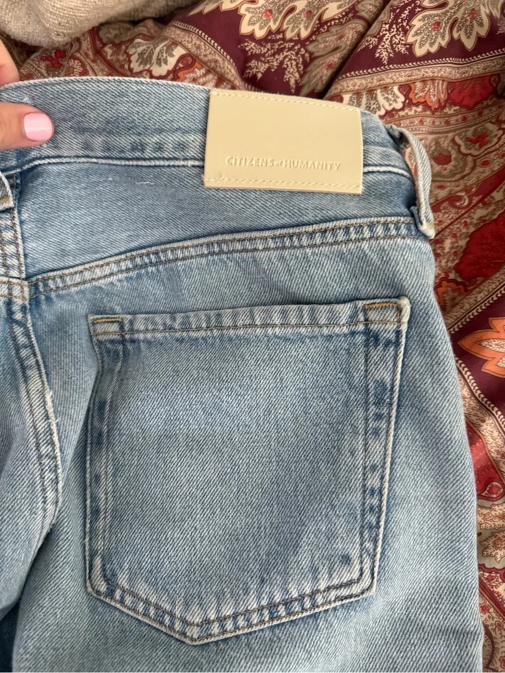 Citizens Of Humanity Light Blue Miro Relaxed Jeans